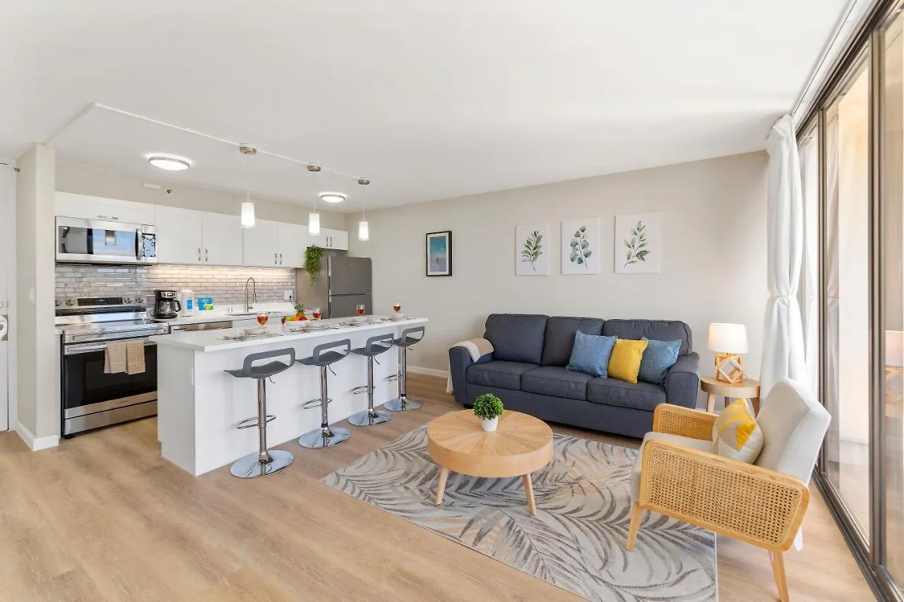 Stylish Oasis With Great Ocean And Diamond Head Views, Free Parking! Daire Honolulu