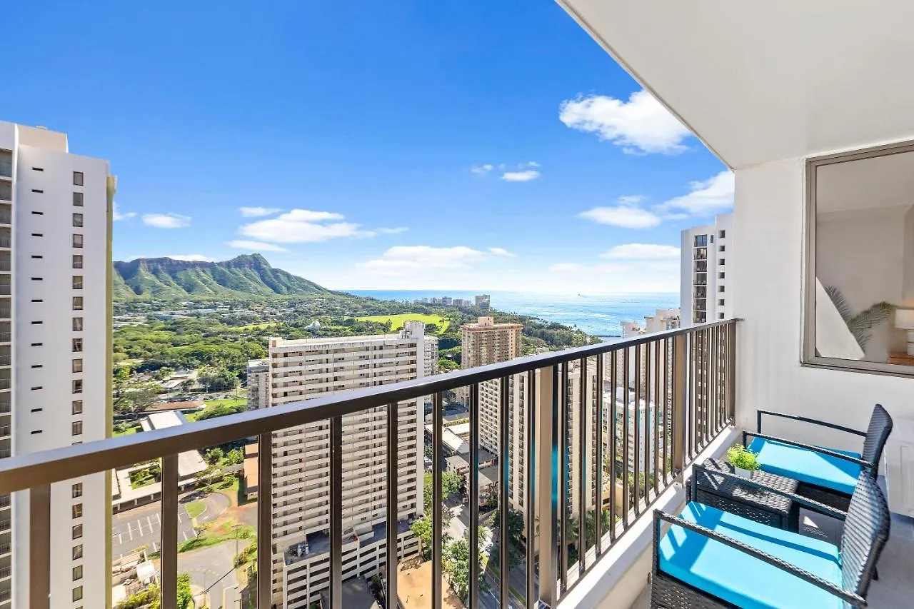 Stylish Oasis With Great Ocean And Diamond Head Views, Free Parking! Daire Honolulu ABD