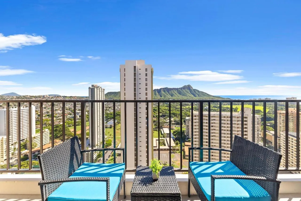 Stylish Oasis With Great Ocean And Diamond Head Views, Free Parking! Daire Honolulu