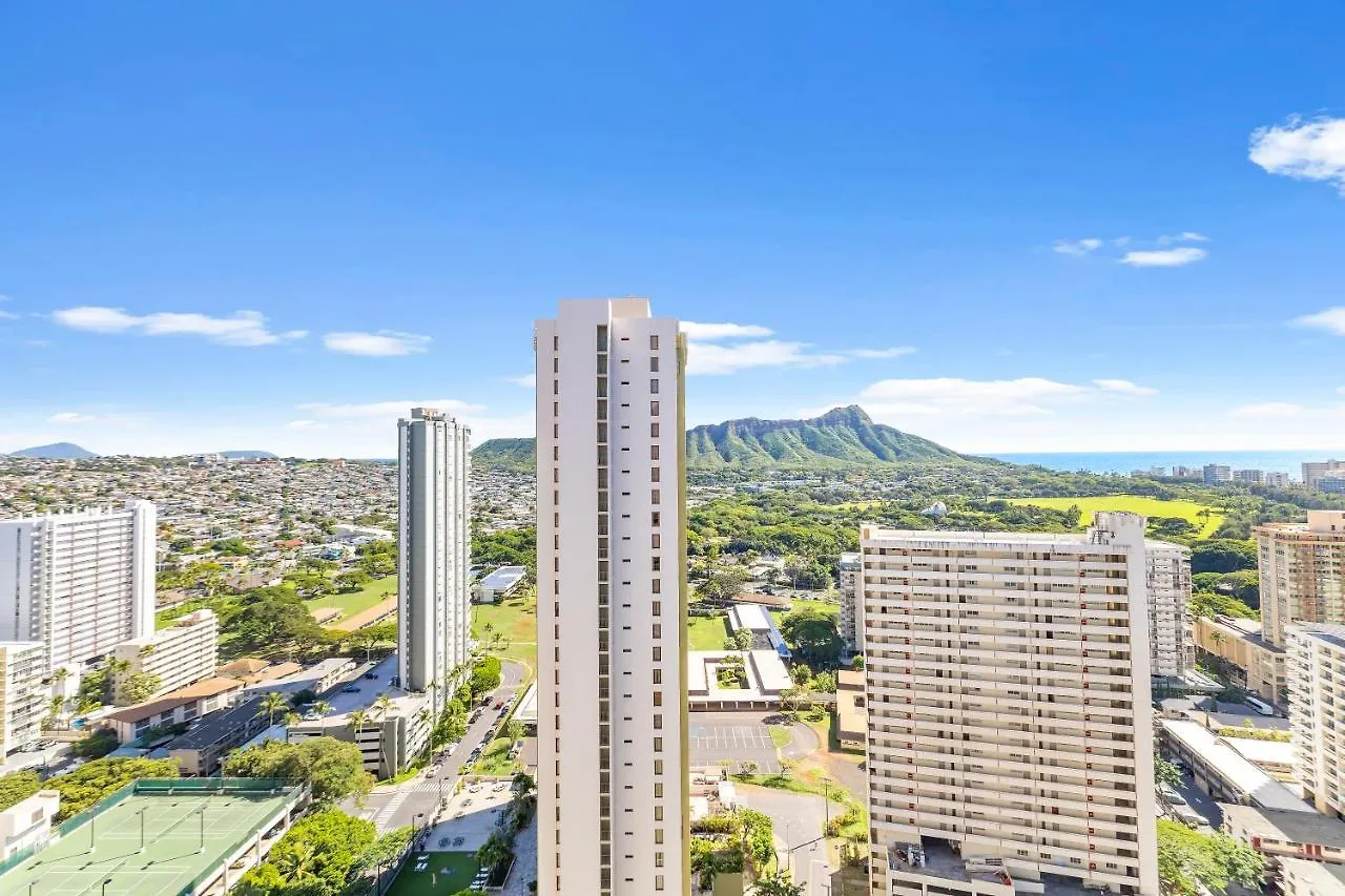 Stylish Oasis With Great Ocean And Diamond Head Views, Free Parking! Daire Honolulu ABD